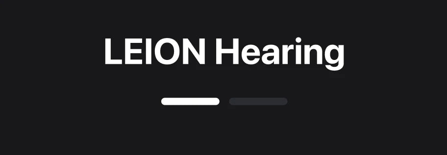 LEION Hearing app screen