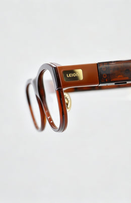 LEION HEARING — Tortoise Caption Glasses