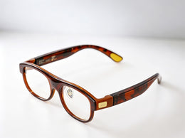 LEION HEARING — Tortoise Caption Glasses